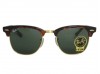 Ray Ban 3016 Clubmaster W0366 Tortoise/Arista Sunglasses