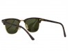 Ray Ban RB3016 Clubmaster 1145/30 Sand Havana Silver Mirror Sunglasses 51mm