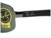 Ray Ban RB3445 Gunmetal Matte Black 004 Sunglasses