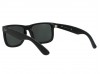 Ray Ban RB4165 Justin 622/6G Black Silver Mirror Sunglasses