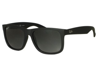Ray Ban RB4165 Justin 622/T3 Black Polarized Sunglasses
