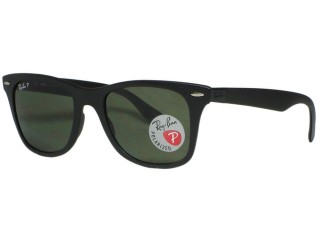 Ray Ban RB4195 Tech Liteforce 601S/9A Matte BLK Polarized Sunglasses