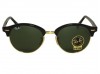 Ray Ban RB4246 Round Clubmaster 901 Black Sunglasses