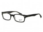 Ray Ban RX5150 2034 Black on Clear Eyeglasses