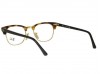 Ray Ban RX5154 Clubmaster 5494 Brown Havana Eyeglasses 49mm