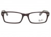 Ray Ban RX5206 5372 Top Red On Transparent Beige 52mm