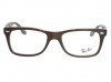 Ray Ban RX5228 5076 Dark Brown on Gray Eyeglasses 53mm