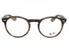 Ray Ban RX5283 Round 5139 Striped Brown Eyeglasses 49mm