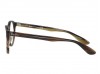 Ray Ban RX5283 Round 5139 Striped Brown Eyeglasses 49mm