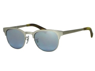 Ray Ban RB6317 Clubmaster Style 2835 Matte Silver Sunglasses