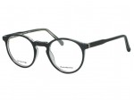 Vintage Style TURNER Black/Crystal Plastic eyeglasses