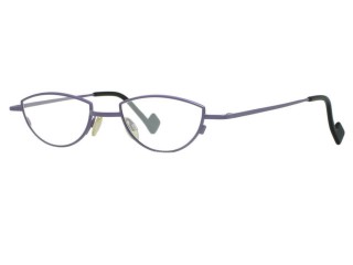 Theo Eyewear CASTAFIORI Unique Light Purple Titanium Eyeglasses