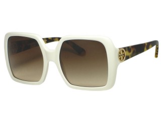 Tory Burch TY7058 Ivory Tortoise 1252/13 Square Sunglasses