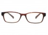 Trend 136 Brown Made in Korea Quality Eyeglasses 