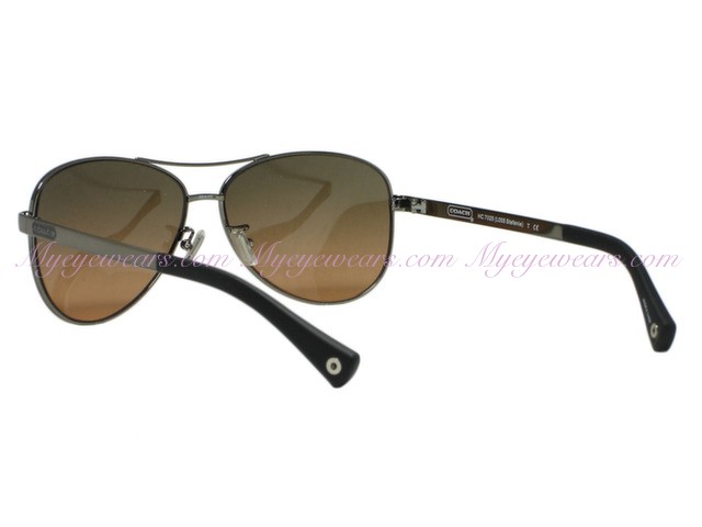 Coach-Coach HC7025 Stefanie 9074/95 Dark Silver Sunglasses- - Online ...